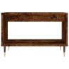 Table basse chêne fumé 60x50x40 cm bois d'ingénierie 623077623077
