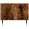 Table basse chêne fumé 60x50x40 cm bois d'ingénierie 623077623077