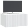 Meuble TV mural Blanc 59,5 x 41 x 30 cm Bois d'ingénierie 623078623078