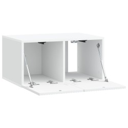 Meuble TV mural Blanc 59,5 x 41 x 30 cm Bois d'ingénierie 623078623078