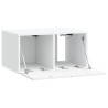 Meuble TV mural Blanc 59,5 x 41 x 30 cm Bois d'ingénierie 623078623078