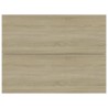 Tables de chevet 2 pcs Chêne sonoma 40x30x30 cm Bois ingénierie 623080623080