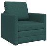 Canapé-Lit Vert foncé 74 x 77 x 81 cm tissu 623082623082