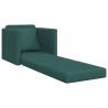 Canapé-Lit Vert foncé 74 x 77 x 81 cm tissu 623082623082