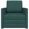 Canapé-Lit Vert foncé 74 x 77 x 81 cm tissu 623082623082