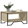 Table basse chêne sonoma 75x51x40 cm bois d'ingénierie 623084623084