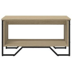 Table basse chêne sonoma 75x51x40 cm bois d'ingénierie 623084623084
