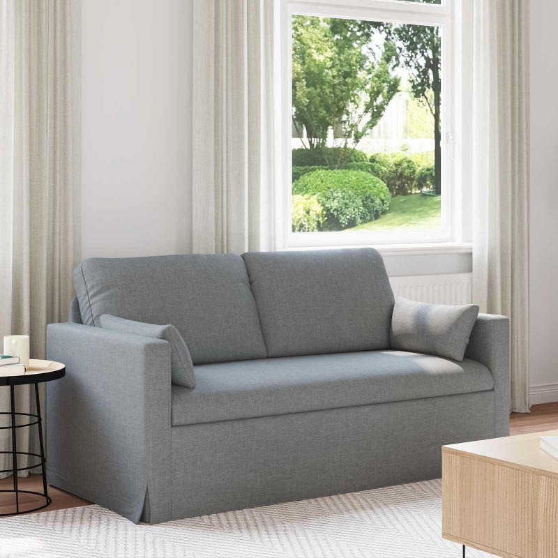 Canapé Gris clair 158 x 78 x 80 cm tissu 623089623089