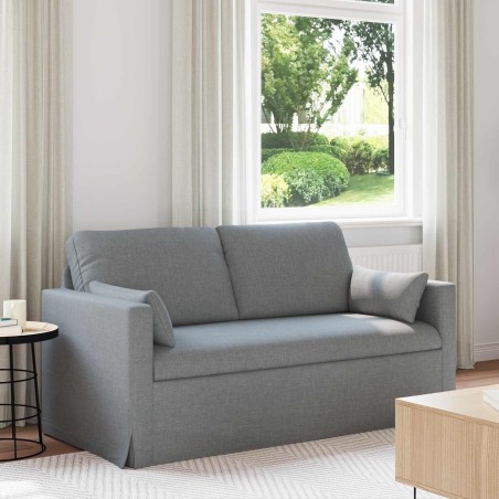 Canapé Gris clair 158 x 78 x 80 cm tissu 623089623089