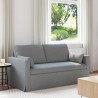 Canapé Gris clair 158 x 78 x 80 cm tissu 623089623089