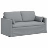 Canapé Gris clair 158 x 78 x 80 cm tissu 623089623089