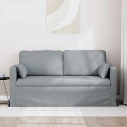 Canapé Gris clair 158 x 78 x 80 cm tissu 623089623089