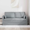Canapé Gris clair 158 x 78 x 80 cm tissu 623089623089