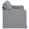 Canapé Gris clair 158 x 78 x 80 cm tissu 623089623089