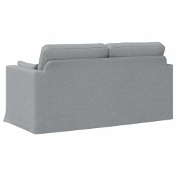 Canapé Gris clair 158 x 78 x 80 cm tissu 623089623089