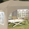 Tente de fête pop-up 575 x 288 x 245 cm Crème Tissu Oxford 623091623091