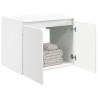 Cabinet de Salle de Bain Mural Blanc 62,5 x 44,5 x 50 cm 623094623094