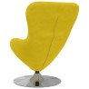 Fauteuil œuf Jaune Velours 623095623095