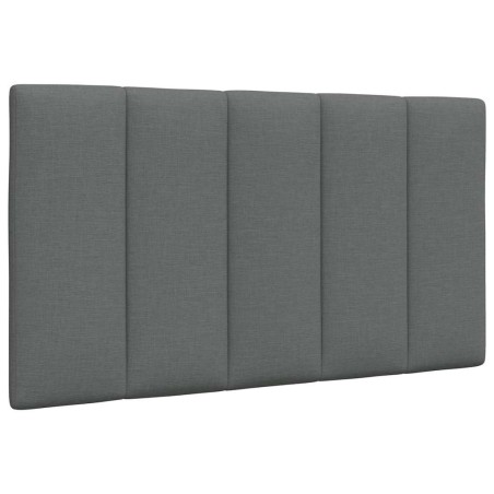 Coussin de tête de lit Hanko gris foncé 80 cm tissu 623099623099