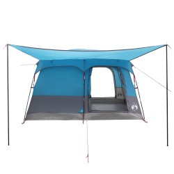 Tente familiale avec toit Bleu 380 x 260 x 190 cm Polyester 623100623100