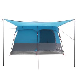 Tente familiale avec toit Bleu 380 x 260 x 190 cm Polyester 623100623100
