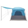 Tente familiale avec toit Bleu 380 x 260 x 190 cm Polyester 623100623100