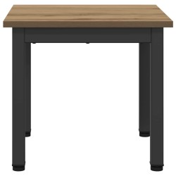 Table basse Chêne artisan 40 x 40 x 36 cm Bois d'ingénierie 623101623101