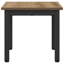 Table basse Chêne artisan 40 x 40 x 36 cm Bois d'ingénierie 623101623101