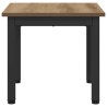 Table basse Chêne artisan 40 x 40 x 36 cm Bois d'ingénierie 623101623101