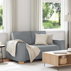 Canapé 2 places Gris clair 160x78x84 cm Tissu 623108623108