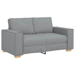 Canapé 2 places Gris clair 160x78x84 cm Tissu 623108623108