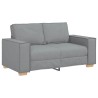 Canapé 2 places Gris clair 160x78x84 cm Tissu 623108623108