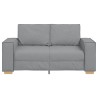 Canapé 2 places Gris clair 160x78x84 cm Tissu 623108623108