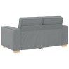 Canapé 2 places Gris clair 160x78x84 cm Tissu 623108623108