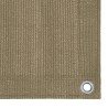 Écran de balcon Taupe 120x600 cm PEHD 623115623115