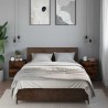 Tables de chevet murales 2 pcs Chêne fumé 40x31x39,5 cm 623119623119