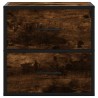 Tables de chevet murales 2 pcs Chêne fumé 40x31x39,5 cm 623119623119