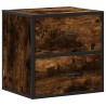 Tables de chevet murales 2 pcs Chêne fumé 40x31x39,5 cm 623119623119