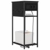 Cabinet de chevet Chêne noir 41 x 28 x 76 cm Bois d'ingénierie 623125623125