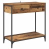 Table console Bois Ancien 75 x 34,5 x 75 cm Bois d'ingénierie 623128623128