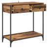 Table console Bois Ancien 75 x 34,5 x 75 cm Bois d'ingénierie 623128623128