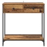 Table console Bois Ancien 75 x 34,5 x 75 cm Bois d'ingénierie 623128623128