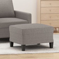 Repose-pied Taupe 60x50x41 cm Tissu 623137623137