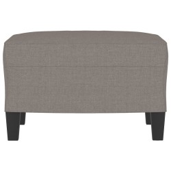 Repose-pied Taupe 60x50x41 cm Tissu 623137623137