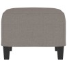 Repose-pied Taupe 60x50x41 cm Tissu 623137623137