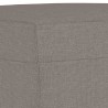 Repose-pied Taupe 60x50x41 cm Tissu 623137623137