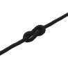 Corde de bateau 9 m 1 Noir Polyester 623142623142