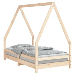 Cadre de lit pour enfant 80x160 cm bois de pin massif 623145623145