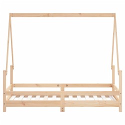 Cadre de lit pour enfant 80x160 cm bois de pin massif 623145623145
