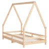 Cadre de lit pour enfant 80x160 cm bois de pin massif 623145623145